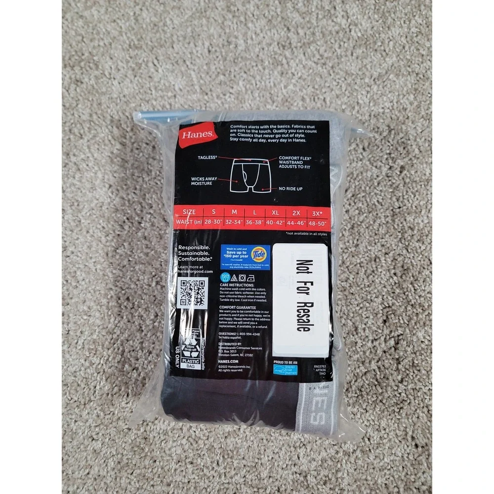 Hanes Underwear Mens Large 36-38